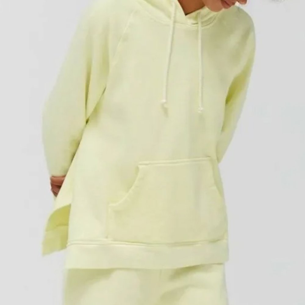 Lacausa Lou Hoodie in Buttermilk